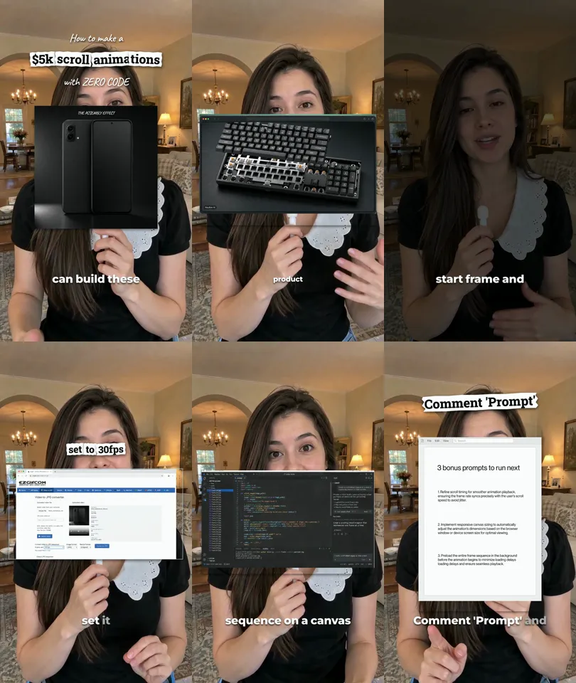 Six frames of the Hypit original